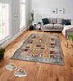 Conceptum Asr Crpt-134 Alfombra de Terciopelo Multicolor 80 x 140 cm